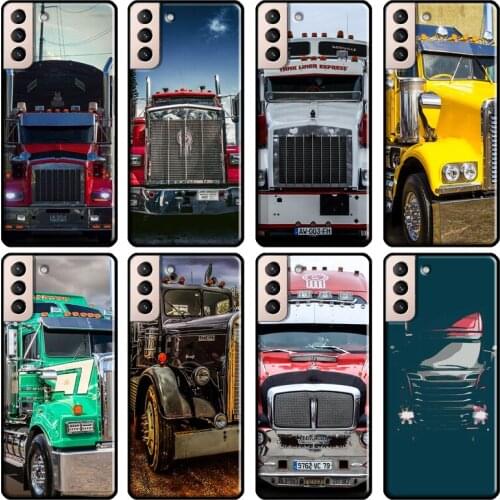 Cool Heavy Truck Car Soft Case For Samsung Galaxy S21 Ultra Note 20 Note 10 S8 S9 S10 Plus S20 FE Phone Cover