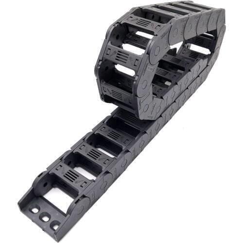 L1000mm 25x77mm Drag Chain Wire Carrier Cable Transmission Towline With Joints For CNC Router Machine Tools Free Shipping