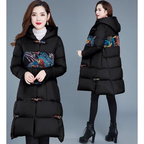 Женские черные пуховики Moeroshe China At AliExpress