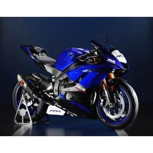 New ABS Motorcycle Whole Fairings Kit Fit For YZF-R6 2017 2018 2019 R6 17 18 19 Bodywork set Custom free blue