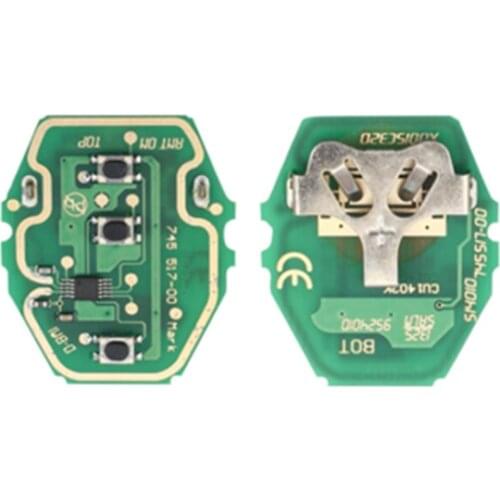Remote Control Circuit Board 315/433MHz For BMW 3 5 X series 7S E38 E39 E46 EWS System 3 Buttons Replacement Fob Car Key