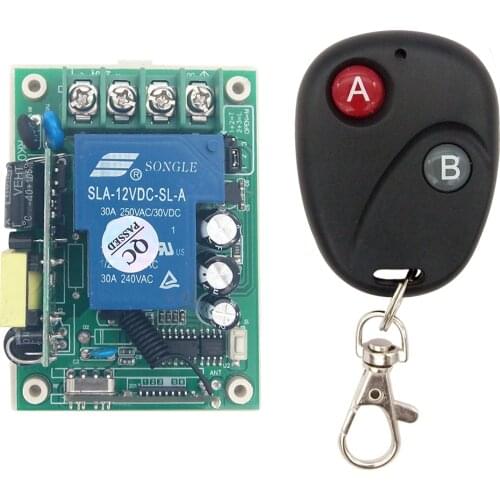 Universal 433Mhz RF Remote Control Switch AC220V Relay Receiver Wireless Transmitter Compatible Broadlink RM4 Pro For Smart Home