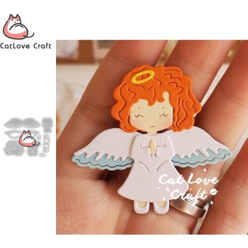 Catlove Angel Easter Metal Cutting Dies Scrapbooking Mold Stencil Die Cuts Card Making DIY Craft Embossing New Dies For 2021