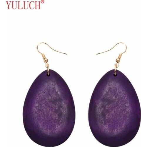 YULUCH 2018 African original geometric drop earrings for Bohemian women jewelry design gift