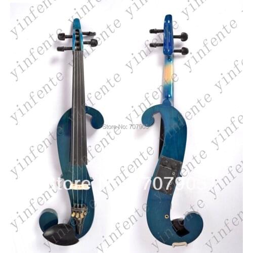 Violin New F Hole Shape 4/4 Electric Violin solid wood fine sound 1 Pcs
