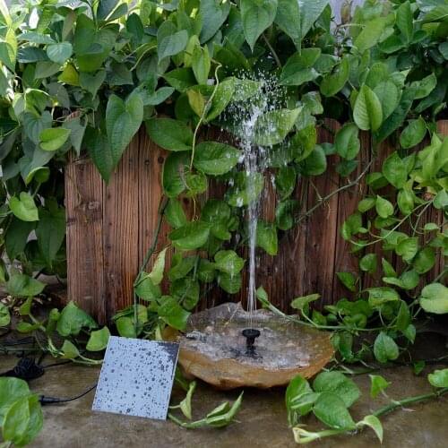 Solar Power Water Fountain Pump Solar Bird Bath Fountain Water Floating Fountain Pump Pond Garden Patio Decor Lawn Decoration