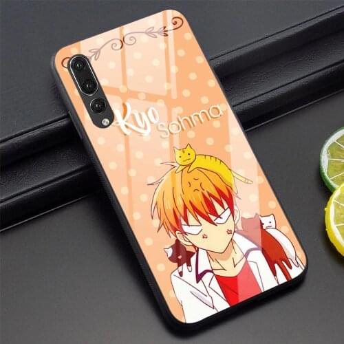 Glass Fruits Basket Anime Phone Cover for Honor 10 Lite Case P10 P20 LITE P30 Pro P Smart Mate 20 Honor 9 7A Pro 3GB Y6 Y9