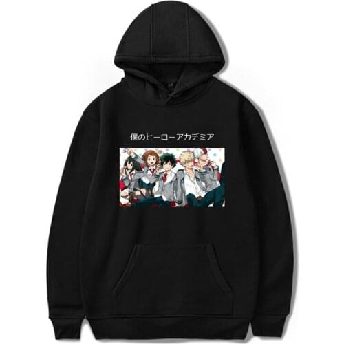My Hero Academia Katsuki Bakugo Hoodies Sweatshirt Unisex Long Sleeve Men Women Pullover Streetwear Fashion Hip Hop Clothes 300