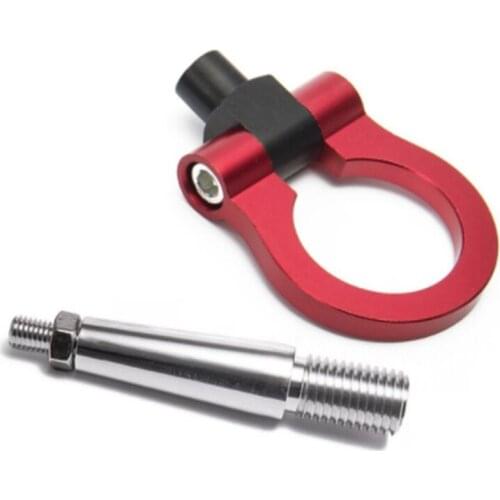 Screw-on Folding Ring Screw on Front Rear Bumper Tow Hook for Nissan 350Z 370Z GTR Circular TraileRing Car