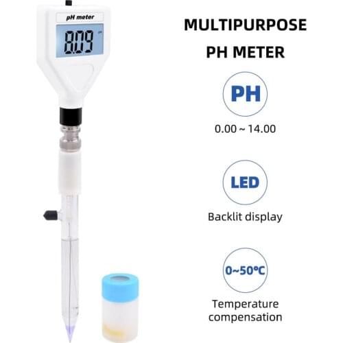 Yieryi Ph Meter PH-98211 Digital LCD Portable Pen Multipurpose Water Quality Tester for Drinking Water, Swimming Pool, Aquarium