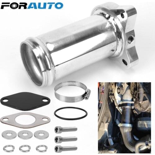 EGR Valve Replacement Pipe 57MM 2" Auto Diesel EGR Delete Kit EGR02 for VW Golf Audi 1.9 TDI 130/160 BHP Blanking Bypass
