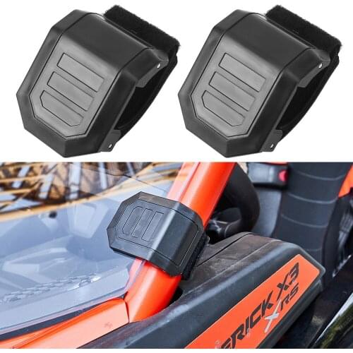 2Pcs Universal Windshield Window Clamp For Can-Am Maverick x3 1000 Commander UTV For Honda Pioneer For Polaris RZR XP