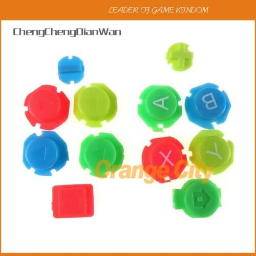 20sets/lot for Nintend Switch NS Controller Colorful ABXY Directions Keys Joystick full button set Left Right Controller