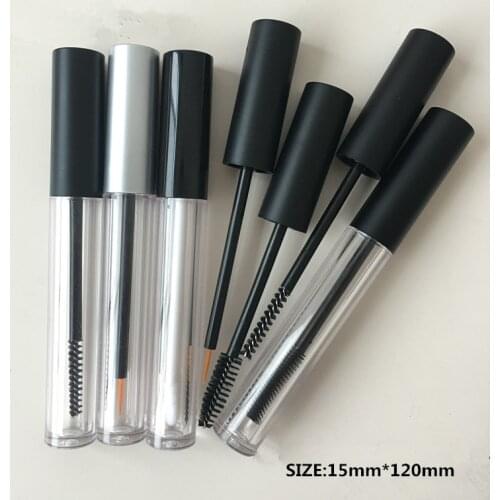 5ml Lip Gloss Tube Round Lip Glaze Container Eyelash Bottle Liquid Eyeline Mascara Tube Cosmetics Packaging Materials