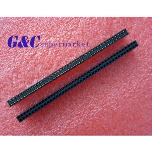 5Pcs 2.54mm 2* 40 Pin Female Double Row Pin Header Strip New GOOD QUALITY diy electronics