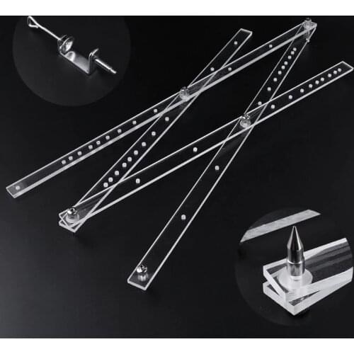 50cm Scale Folding Ruler Pantograph Copy Rluer Drawing Enlarger Reducer Tool 517A