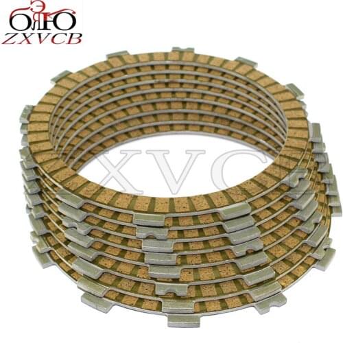 8PCS FOR KAWASAKI VN700 Vulcan 1985 KZ750 LTD 1980 1983 1984 VN750 Vulcan 750 1986-2006 engine cylinder clutch plates Parts