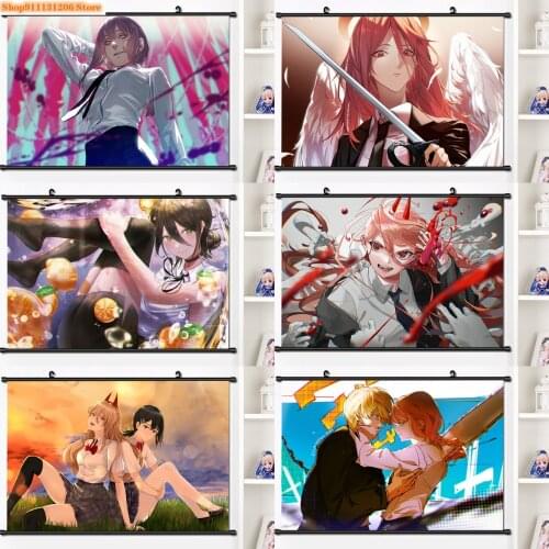 DIY 5D Diamond Painting Anime Manga Chainsaw Man Full Round Diamond Mosaic Embroidery Picture Cross Stitch Kits Home Decor