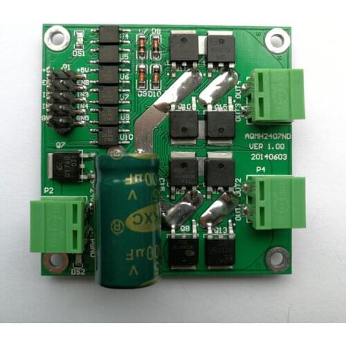 12/24V 7A 160W Dual-channel DC Motor Drive Module Motor Drive Board H Bridge L298 Logic