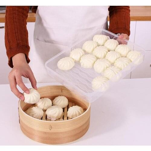 Food Preservation Refrigerator Plastic Storage Box Freezer Container with Lid Eco Friendly Plastic Container Kitchen Organizer