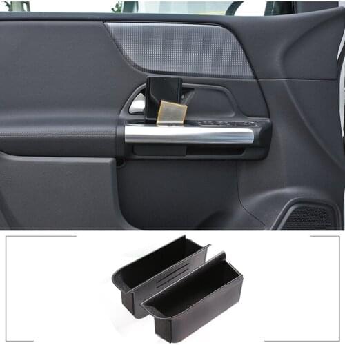 NEW-Car Front Door Armrest Storage Box for Mercedes Benz GLA Class H247 2020-2021 Container Holder Stowing Tidying