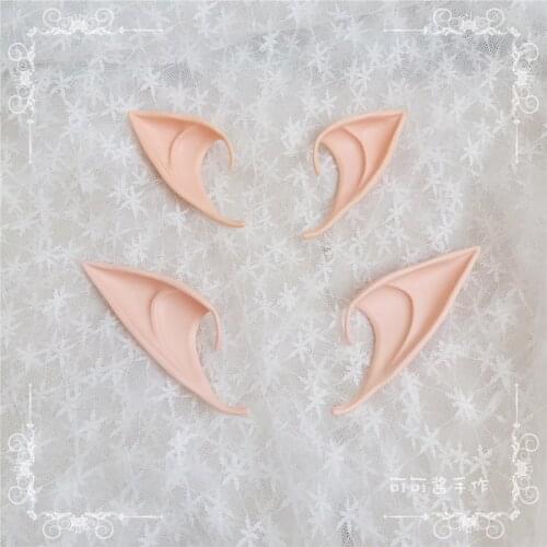 Lolita Fairy Elf Ear Hanging Ear Hair Accessories Headdress Simulation Animal Ears Coser Comic Show Halloween Props