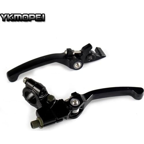 CRF KLX Pit Pro Xmotos BSE KAYO Pit Dirt Bikes parts most Aluminum Alloy Folding Clutch lever Brake Lever set