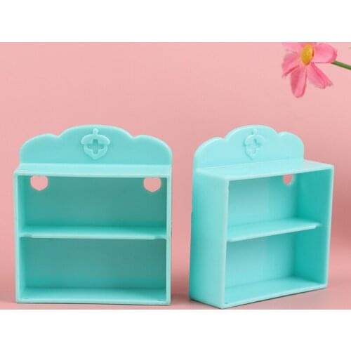 New 1Pc 1:12 Dollhouse Miniature Closet Cabinet Shelf Lockers Doll House Decor Toy