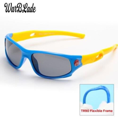 WBL Infant Baby Sunglass TAC Polarized Kids Sunglasses Child Coating Sun Glasses Girls Boys Sport Goggles Shades oculos SB816