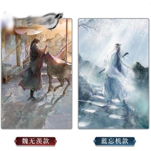 1pcs Grandmaster of Demonic Cultivation Wei Wuxian Lan Wangji PatternBackground Cloth Cosplay Prop Wall Decor Women Men Gift