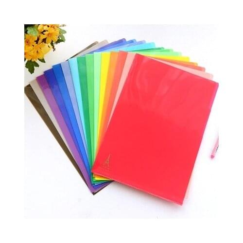 Lovely Candy colors 4 pages A4 Filing Products for Office study 10pcs free shipping