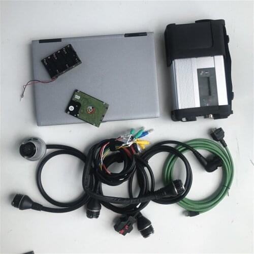 AAA+ Best Quality Chip MB STAR C5 SD Connect Compact 5 WIFI Diagnostic Tool with 2020.12 Software HDD install in D630 Laptop 4G