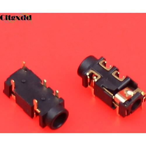 Cltgxdd Arrival model Laptop Tablet PC MID Pad Audio earhone jack interface,5 pins Audio Headphone socket connector