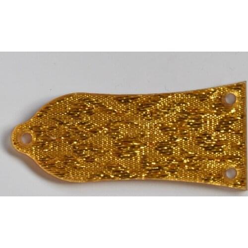 KAISH 3 Hole LP Guitar Plastic Truss Rod Cover fits Epip LP Gold Sparkle