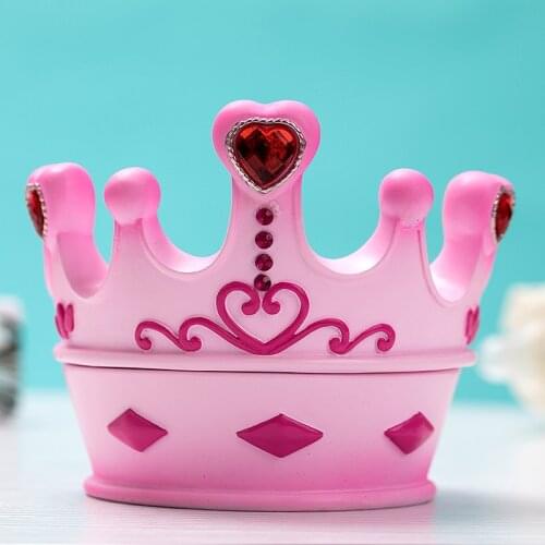 Creative deciduous teeth box girl teeth collection commemorative box childrens tooth fairy box princess crown deciduous teeth p