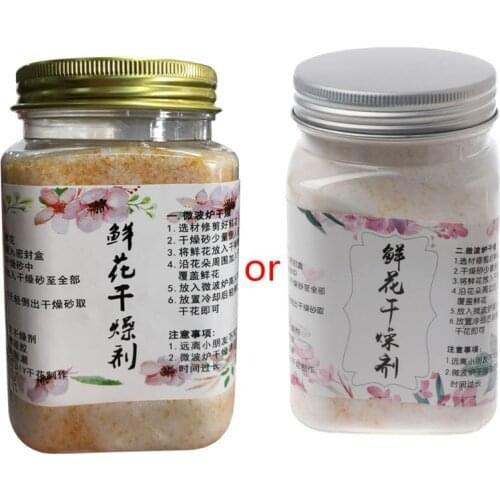 Reusable Silica for Preserve Flower Drying DIY Craft Food Grade 0.55 Pound Silica Gel Color Change Indicating Silica Gel Beads