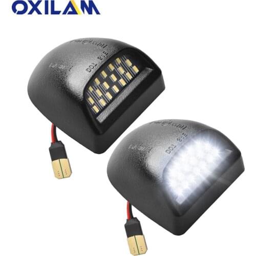 2Pcs CANBUS LED Bulb for Chevrolet Avalanche Silverado Tahoe Suburban 1500 2500 3500 Traverse Car Number License Plate Lights