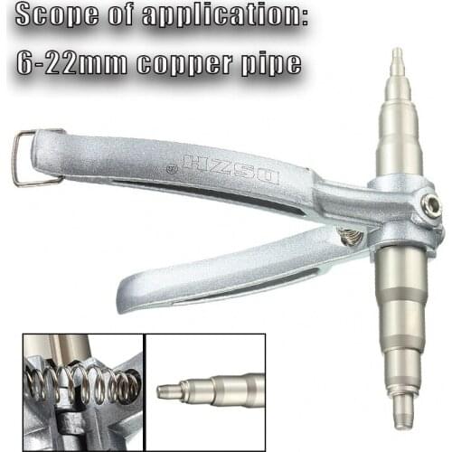 ST-22 Hot Refrigeration Copper Pipe Tube Expanders Manual Tube Expander Air Conditioner Install Repair Hand Expanding Tool