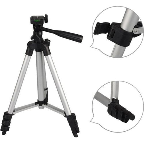 Extendable Mobile Smart Phone Digital Camera Tripod with Holder Clip Set For Nikon Canon Sony for 3110 Foldable Tripod