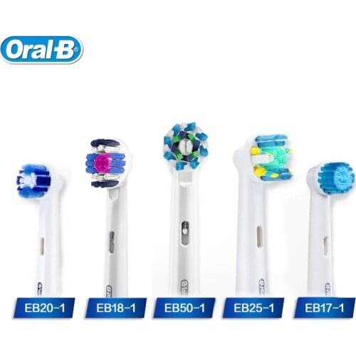 Oral B Replaceable Heads for Electric Toothbrush Replacement Heads Vitality Oral Hygiene Brush Heads 5 different heads