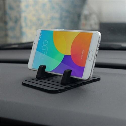 Universal Car Phone Holder Silicone Mobile Phone Holder Mount Stand Desk Bracket Support GPS Holder Dashboard Anti-slip Mat