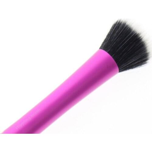 1Pcs 15.5cm*2cm Purple Professional Women Girls Face Beauty Gift Tool Makeup Cosmetic Product Stippling Brush
