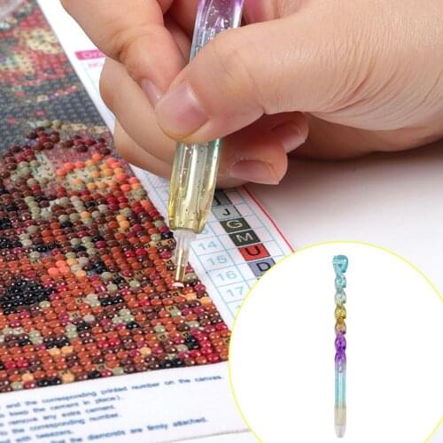 1PC Multifunction Diamond Painting Cross Stitch Tool Diamond Painting Plastic Roller Rolling Tool Diamond Painting Accessories
