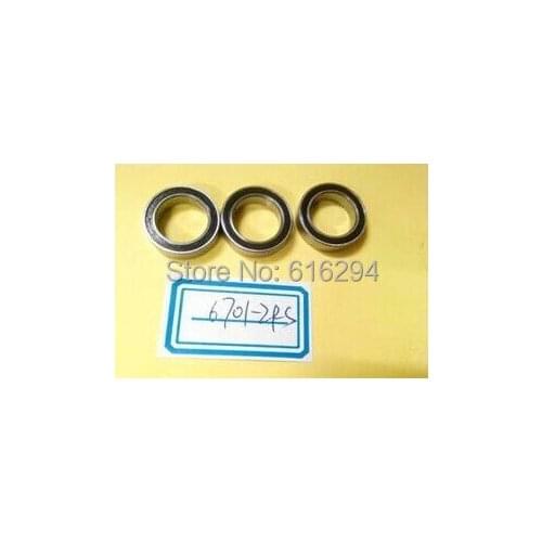 50pcs free shipping The high quality thin-wall bearing deep groove ball bearings 6701-2RS 12*18*4 mm