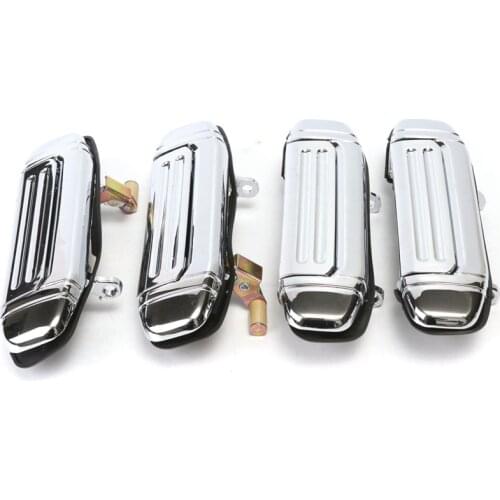 Car Mofaner ABS Plating Material Chrome Front Rear Left Right Door Handle Exterior Parts Replace For Mitsubishi PAJERO 1992-1997