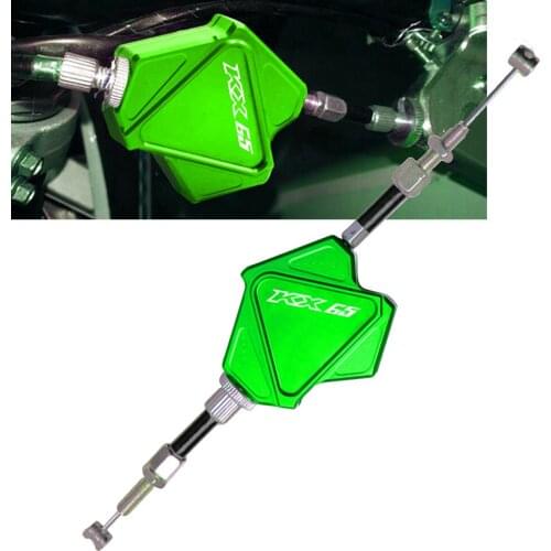 CNC Stunt Clutch Lever Easy Pull Cable System For Kawasaki KX65 2000-2018 2005 2006 2007 2008 2010 2011 2012 2013 2014 2015 2016