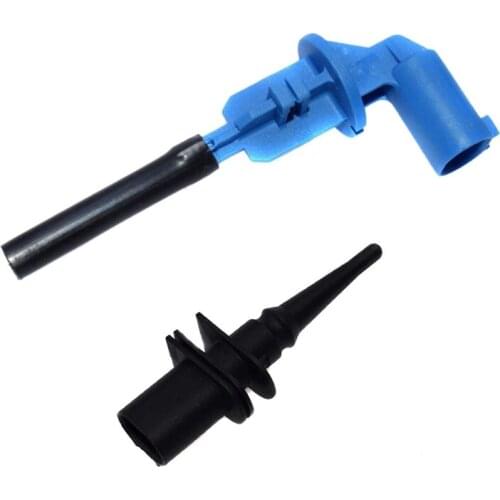 1Pc Front Rear Left Right Black Outside Car Air Temperature Sensor with Car Radiator Expansion Tank Coolant Level Sensor