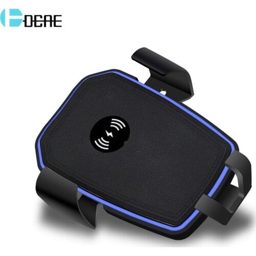 DCAE 10W Qi Wireless Car Charger For iPhone 11 Pro X XS Max XR 8 Plus Car Mount Phone Holder Quick Charge For Samsung S8 S9 S10