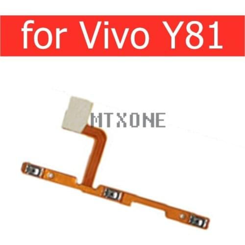 For Vivo Y81 Power Volume Side Key button Flex Cable for Vivo Y81 On Off Switch Flex Cable Replacement Repair Parts