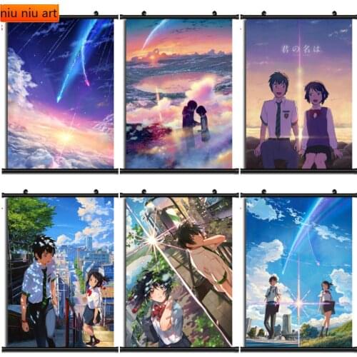 Kimi No Na Wa Your Name Anime Diamond Painting Diamond Inlaid Diamond Mosaic Diamond Embroidery Cross Stitch Kits Home Decor